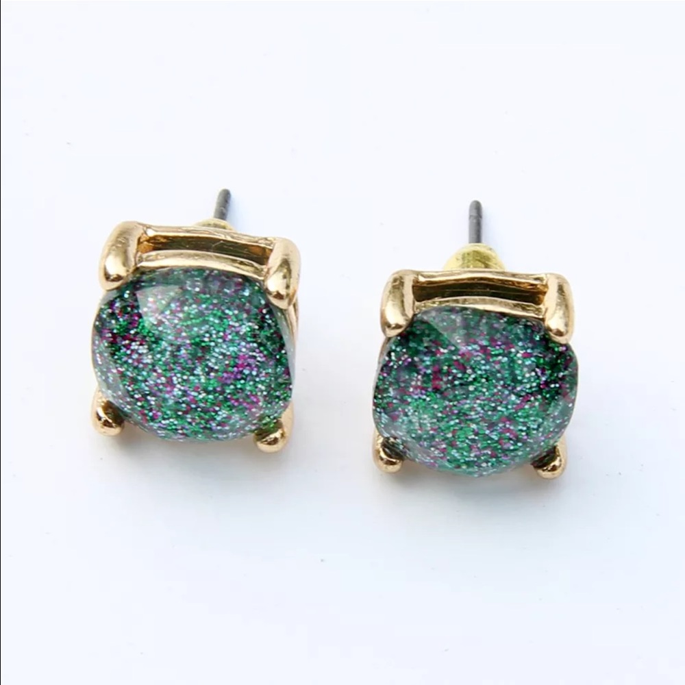 “Fun-Fetti" Sparkle Stud Earrings